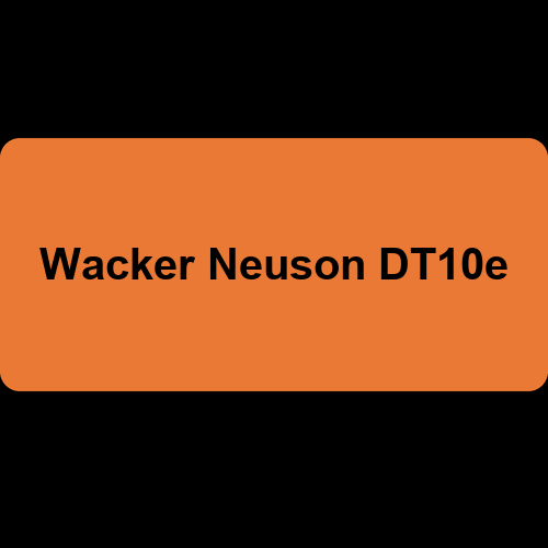 Wacker Neuson DT10e